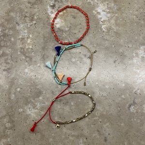 BaubleBar Adjustable Bracelets!